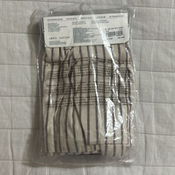 AE Men’s Cream Stripe Stretch Boxer Short - Picture 9 of 10